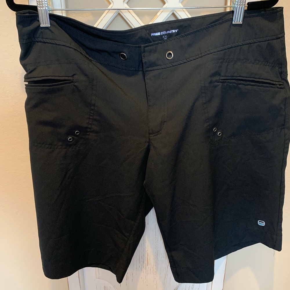 Black light weight hiking shorts.